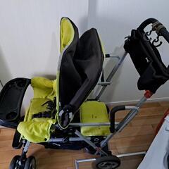 2人乗りベビーカーの画像
