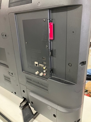 O2506-432 Panasonic 液晶カラーテレビ TH-43D300 43インチ 2016年製 地上波のみ動作確認済み リモコ