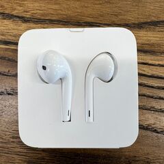 iPhone付属イヤフォン　未使用