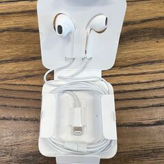 iPhone付属イヤフォン　未使用の画像