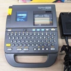 テプラプロ SR515 KING JIM ラベルワープロ 動作品 付属品付き ラベルライター 苫小牧西店の画像