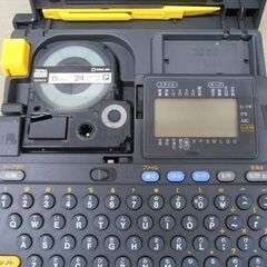 テプラプロ SR515 KING JIM ラベルワープロ 動作品 付属品付き ラベルライター 苫小牧西店の画像