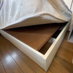 引き出し付きシングルベッド再投稿金曜夜までの画像
