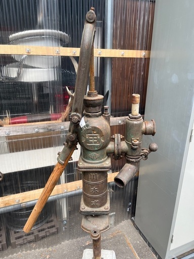 レアな古民具 川本式 たから 宝 高圧 手押しポンプ 井戸 アンティーク