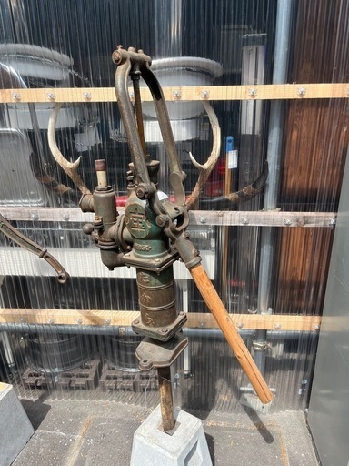 レアな古民具 川本式 たから 宝 高圧 手押しポンプ 井戸 アンティーク