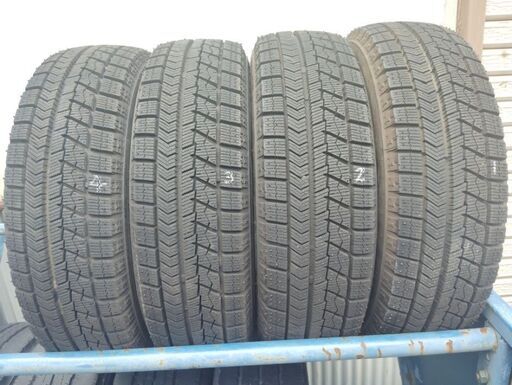 スタッドレス 155/65R13【2019年製◆新品時のイボあり　中古4本◆7.1～7.3mm溝】ブリヂストン