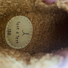 tete a teteブーツの画像
