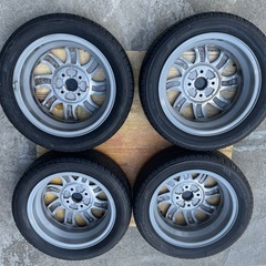 日産純正　スズキ純正　パレット　ホイールタイヤ付きの画像