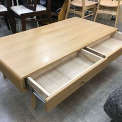 天然木センターテーブルの画像