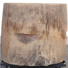 NA7844 超特大　臼　うす　欅　けやき　蔵出し　古民具　重量75.8kgの画像