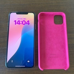 19日消去　iPhone11promax256GB SIMロック解除済
