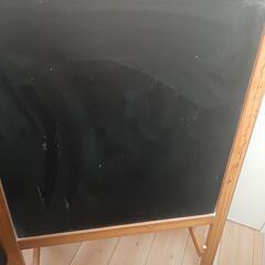 IKEAホワイトボード&黒板ボード(マーカーとチョーク付)の画像