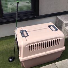 取引中　大型犬用キャリーケース　ペット　ドック　クレート　の画像