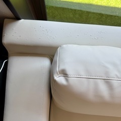 【幅260】ソファ 広々使える4人掛けカウチソファ スチール脚 ポケットコイル　※左半分のみの出品の画像