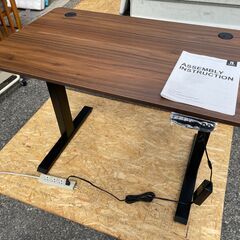 ★未使用★ FEZIBO 電動 昇降 スタンディング デスク W...