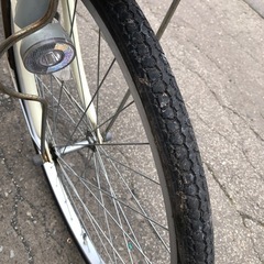 防犯登録解除済み 26インチ 鍵付き　ライト付き　自転車の画像
