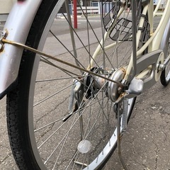 防犯登録解除済み 26インチ 鍵付き　ライト付き　自転車の画像