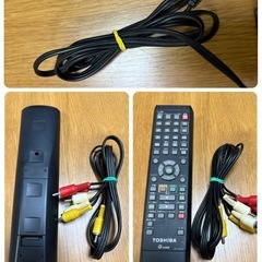 東芝TOSHIBA VTR一体型DVDビデオプレーヤー DVDプレーヤー一体型VHSビデオデッキ SD-V800の画像