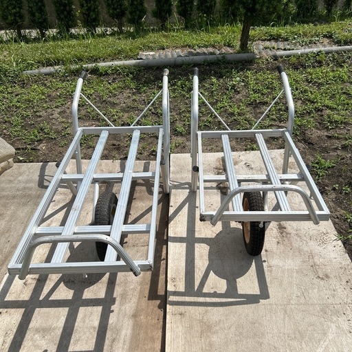 園芸コンテナカー 2台 ロング　ショ-ト