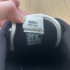 VANS 未使用　スニーカー　28.5cm の画像