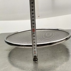 直接引き取り5%OFF　インボイス登録店 スリースノー33 Three Snow ザル・ボウル ためザル 水切り 浅ザル ステンレス 調理器具 厨房用品 業務用 中古 704102の画像