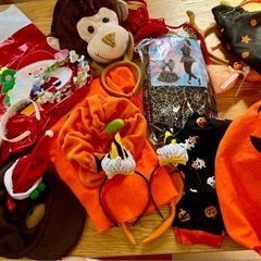 全部セット　こども用仮装グッズ　ハロウィン　クリスマス　節分　イ...