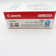 CANON (キャノン) 純正インクタンク  BCI-381+380/5MP 未使用品 【コンプオフ金沢野々市店】の画像