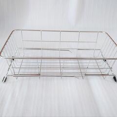 キッチン水切りスリムラック 伸縮①
