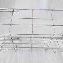 キッチン水切りスリムラック 伸縮②の画像