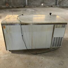 大和冷機 台下業務用テーブル型冷蔵庫２枚扉 観音開き 5371CD 424L 2004年 山口県柳井市迄直接引取限定の画像