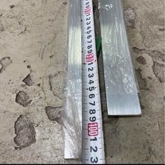 アルミ 平板 平角板 5×40mm 103cm、176cm 2本セットの画像