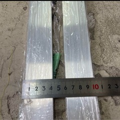 アルミ 平板 平角板 5×40mm 103cm、176cm 2本セットの画像