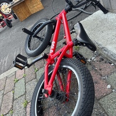 bmx 16インチ　ダーカスワン　ストリート　アルミフレーム の画像