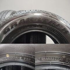DUNLOP GRANDTREK AT20 195/80R15 15インチ 夏タイヤ 4本 24年製 バリ溝 ジムニーシエラ パジェロミニ等　(MTY263)クレジットカード QRコード決済可能の画像