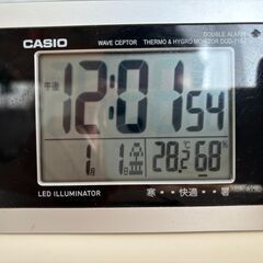 CASIO　置時計　DQD-710J