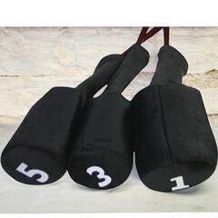 ゴルフヘッドカバー ゴルフクラブカバー 3個セット 1 3 5 ...