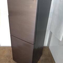 シャープ2ドア大型冷蔵庫2020年製の画像
