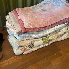 かけぶとん2枚・毛布の3点セットの画像