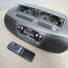 【レトロ家電】　テープレコーダー　CDラジカセの画像
