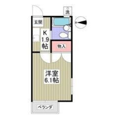 💚💛フリーレント1ヶ月付き💛💚敷礼ゼロ✨読売ランド前駅徒歩8分🎶...