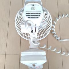 クリップ扇風機の画像