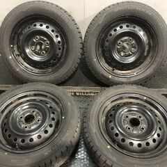 【DUNLOP WM02 155/65R14】スタッドレス【スチ...
