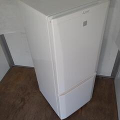三菱・2ドア冷蔵庫2019年製の画像