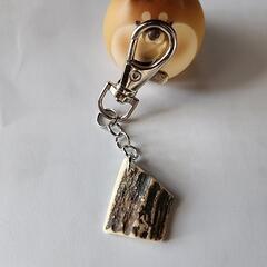 鹿の角キーホルダー⑥　ハンドメイドの画像