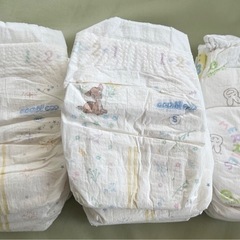 出産準備セット　お産パッド2枚+オムツ15枚の画像