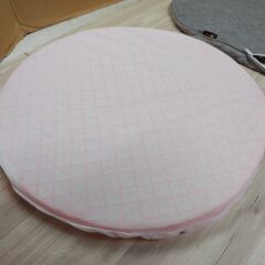 EMOOR　座椅子シートクッション　直径39㎝×高さ3㎝　3D ジェルクッション カバー付き 体圧分散 直径39 3cm厚 椅子 フロアクッション オフィス 円形 ラウンド 丸 コンパクト 省スペース 北欧の画像