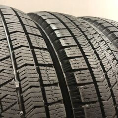 【BS BLIZZAK VRX2 175/65R15】スタッドレス【スチールホイール 15インチ 5J4HPCD100】ハブ径54mm アクア カローラアクシオ等　(KTI363)クレジットカード QRコード決済可能の画像