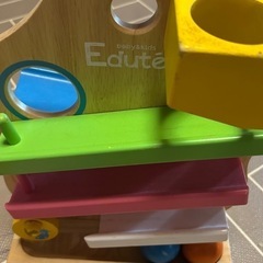 木製のおもちゃ（決まりました）の画像