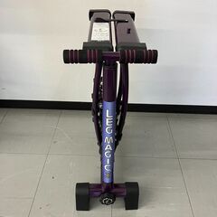 【健康器具】LEG MAGIC X レッグマジックX 筋トレ　美脚　エクササイズ ショップジャパン 紫　パープルの画像