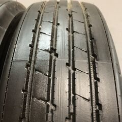 札幌発引取歓迎【新車外し】BRIDGESTONE R173 245/80R17.5 133/131J 17.5インチ トラックタイヤ 夏タイヤ 2本 24年製 4t 増トン　(KTT561)クレジットカード QRコード決済可能の画像